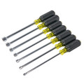 Hand Tool Sets | Klein Tools 647M 7-Piece 6 in. Shaft Magnetic Nut Driver Set image number 2