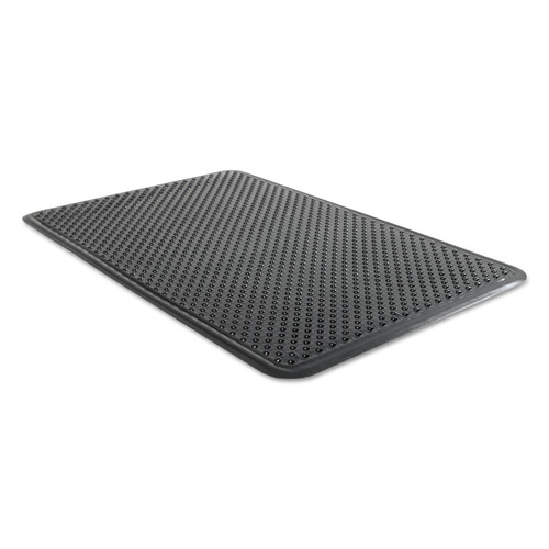 ES Robbins 184552 Feel Good 24 in. x 36 in. PVC Anti-Fatigue Floor Mat - Black image number 0