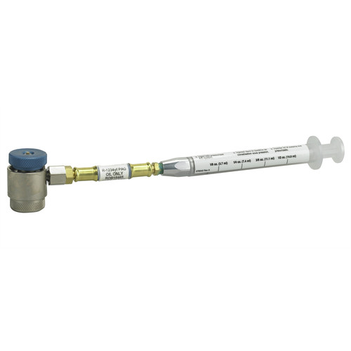 Robinair 18465 R-1234yf PAG Oil Labeled Syringe-Type Injector image number 0