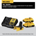 Dewalt DCA2203C 20V MAX Lithium-Ion Battery/Charger/Adapter Kit for 18V Cordless Tools with 2 Batteries (2 Ah) image number 6
