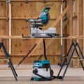 Miter Saws | Makita GSL03Z 40V Max XGT Brushless Lithium-Ion 10 in. Cordless AWS Capable Dual-Bevel Sliding Compound Miter Saw (Tool Only) image number 4