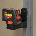 Klein Tools 93LCLS Self-Leveling Cordless Cross-Line Laser with Plumb Spot image number 12
