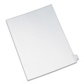 New Arrivals | Avery 82188 Preprinted Legal Exhibit 26-Tab 'Z' Label 11 in. x 8.5 in. Side Tab Index Dividers - White (25-Piece/Pack) image number 0