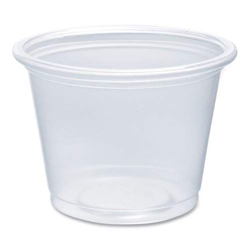 Just Launched | Dart 100PC Conex 1oz Complements Portion/Medicine Cups - Clear (125/Bag, 20 Bags/Carton) image number 0