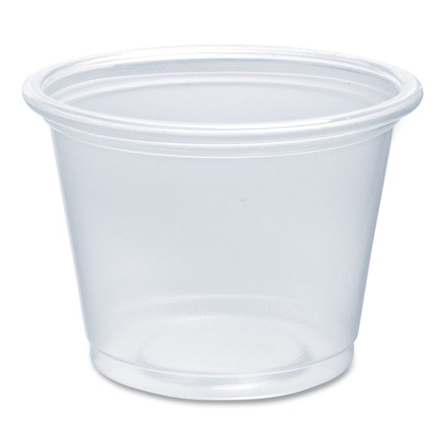 New Arrivals | Dart 100PC Conex 1oz Complements Portion/Medicine Cups - Clear (125/Bag, 20 Bags/Carton) image number 0