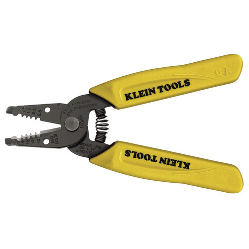 Cable and Wire Cutters | Klein Tools 11048 Dual-Wire Stripper/Cutter for Solid Wire image number 0