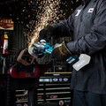 Angle Grinders | Makita GAG01Z 40V max XGT Brushless Lithium-Ion 4-1/2 in./5 in. Cordless Cut-Off/Angle Grinder with Electric Brake (Tool Only) image number 3