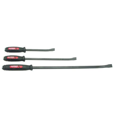Wrecking & Pry Bars | Mayhew 61355 3-Piece Dominator Screwdriver Style Curved Pry Bars (1 Set) image number 0