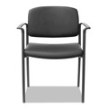 Alera ALEUT6816 Sorrento Series Stacking Ultra-Cushioned Guest Chair - Black (2/Carton) image number 2