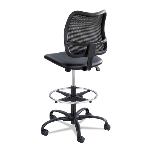 New Arrivals | Safco 3395BV Vue Series Mesh Extended Height Chair, Vinyl Seat, Black image number 0