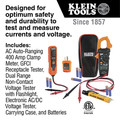 Klein Tools CL120VP Clamp Meter Electrical Test Kit image number 1