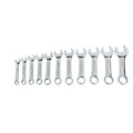 Combination Wrenches | Sunex 9930 11-Piece SAE Stubby Combination Wrench Set image number 1