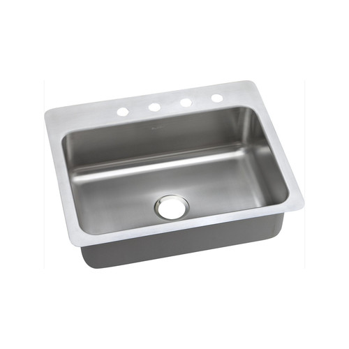 Elkay DSESR127223 Dayton Elite Universal Mount 27 in. x 22 in. Single Basin Kitchen Sink (Steel) image number 0