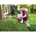 Hedge Trimmers | Black & Decker HH2455 120V 3.3 Amp Brushed 24 in. Corded Hedge Trimmer with Rotating Handle image number 18