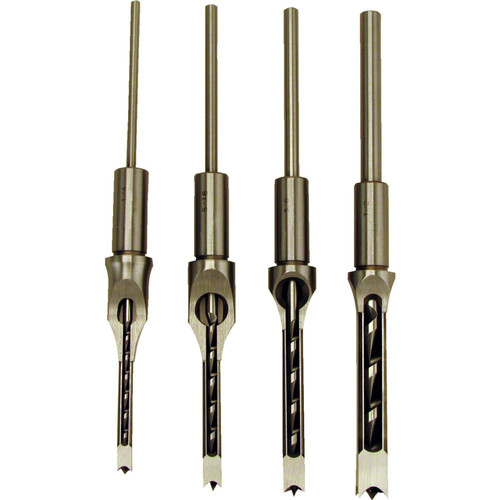 Powermatic 1791096 4-Piece Mortise Chisel and Bit Set image number 0