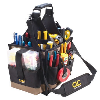 CLC 1528 22-Pocket Large Electrical and Maintenance Tool Carrier