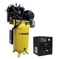 EMAX ESP10V080V1PK 10 HP 80 Gallon Oil-Lube Stationary Air Compressor with 115V 7.2 Amp Refrigerated Corded Air Dryer Bundle image number 0