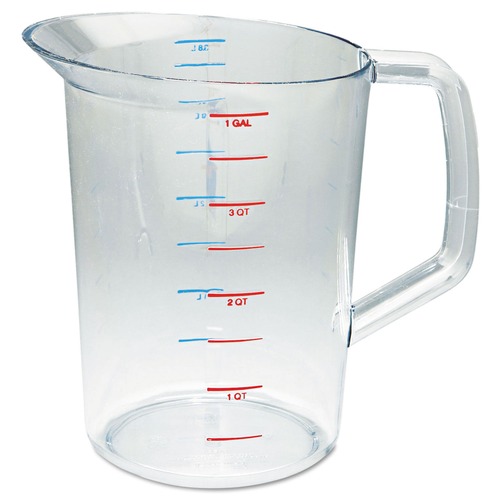 $99 and Under Sale | Rubbermaid Commercial FG321800CLR Bouncer 4 qt. Measuring Cup - Clear image number 0