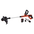 String Trimmers | Black & Decker LST140C 40V MAX Lithium-Ion Cordless String Trimmer Kit (1.5 Ah) image number 2