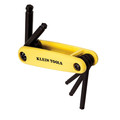 Hex Wrenches | Klein Tools 70571 5-Key SAE Sizes Grip-It Ball End Hex Set image number 1