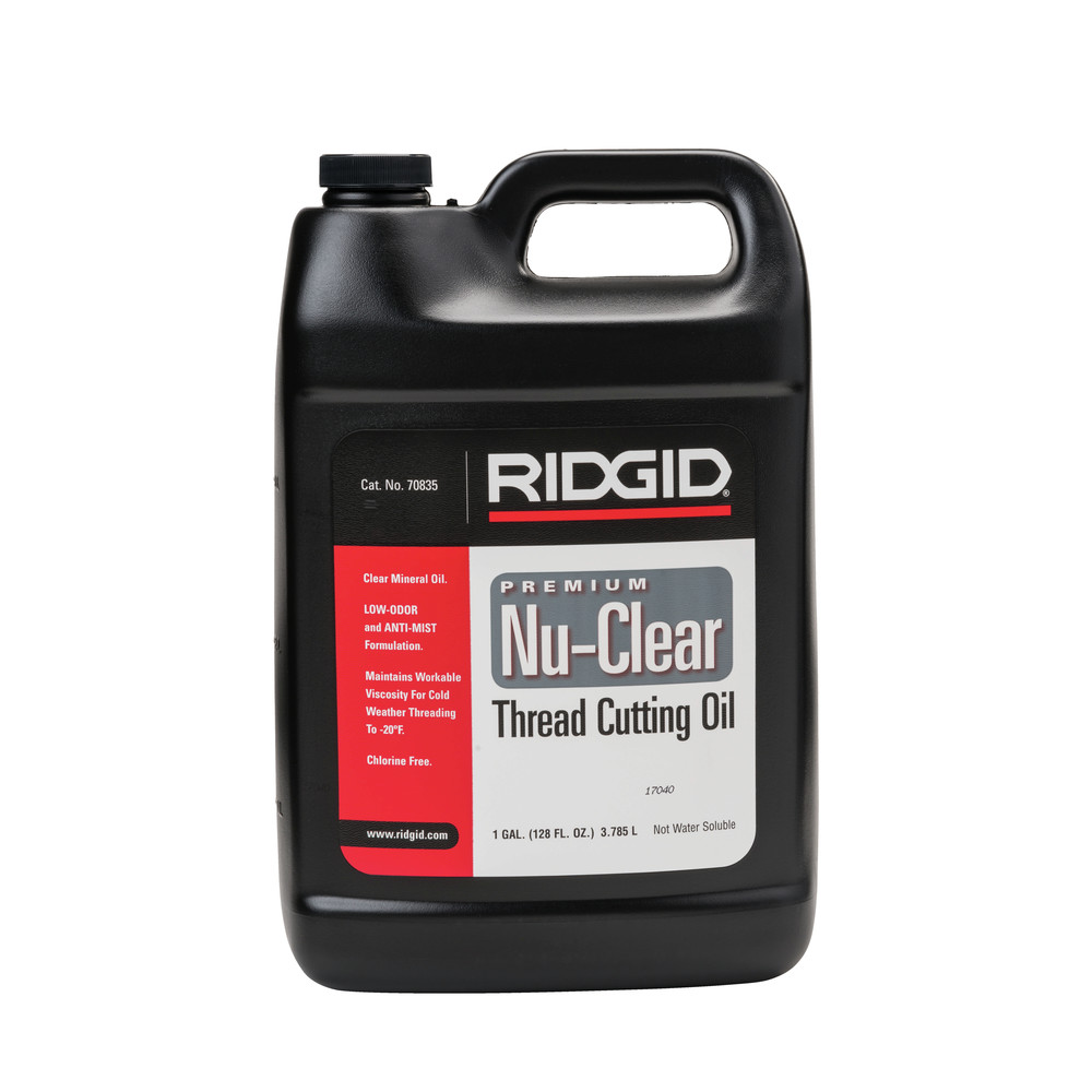Ridgid 70835 1 Gallon NuClear Thread Cutting Oil Tyler Tool