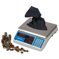 National Tape Measure Day! | Brecknell B140 11-1/2 in. x 8-3/4 in. Electronic 60 lbs. Coin and Parts Counting Scale - Gray image number 2