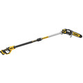 Dewalt DCPS620M1-DCPH820BH 20V MAX XR Brushless Lithium-Ion Cordless Pole Saw and Pole Hedge Trimmer Head with 20V MAX Compatibility Bundle (4 Ah) image number 3