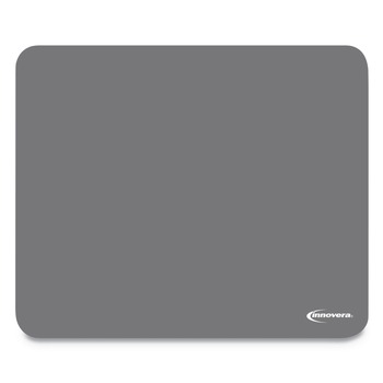 Innovera IVR52448 9 in. x 0.12 in. Latex-Free Mouse Pad - Black