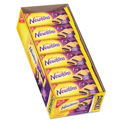 Nabisco 00 44000 03744 00 Fig Newtons, 2 Oz Pack, 12/box image number 0