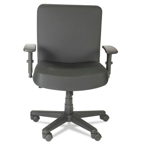 Alera ALECP210 Xl Series Big & Tall Mid-Back Task Chair, Black image number 0