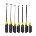 Hand Tool Sets | Klein Tools 647M 7-Piece 6 in. Shaft Magnetic Nut Driver Set image number 1