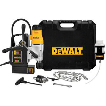 MAGNETIC DRILL PRESSES | Dewalt DWE1622K 10 Amp 2 in. 2-Speed Corded Magnetic Drill Press