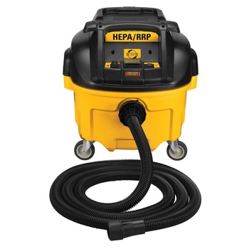 WET DRY VACUUMS | Dewalt DWV010 15 Amp 8 Gallon Dust Extractor Kit