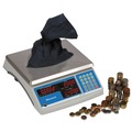National Tape Measure Day! | Brecknell B140 11-1/2 in. x 8-3/4 in. Electronic 60 lbs. Coin and Parts Counting Scale - Gray image number 3