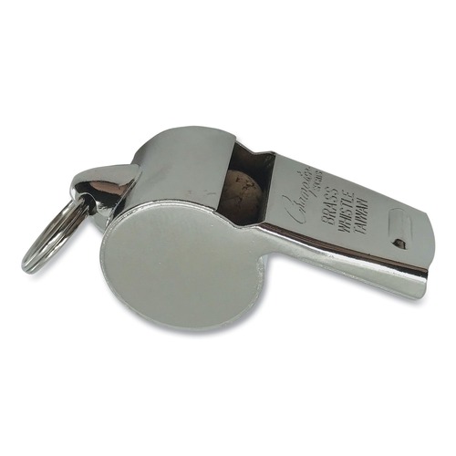 Outdoor Games | Champion Sports 401 Sports Whistle, Heavy Weight, Metal, Silver image number 0