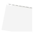  | Avery 11441 8 Tabs Letter Print and Apply Index Maker Label Dividers - White (5 Sets/Pack) image number 2