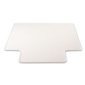 New Arrivals | Deflecto CM17233 Execumat Intense All Day Use Chair Mat For High Pile Carpet, 45x53 W/lip, Clear image number 0