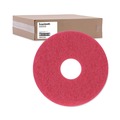 New Arrivals | Boardwalk BWK4012RED 12 in. dia. Buffing Floor Pads - Red (5-Piece/Carton) image number 1