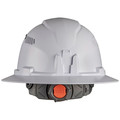 Hard Hats | Klein Tools 60401 Self-Wicking Vented Odor-Resistant Full Brim Style Padded Hard Hat - White image number 3