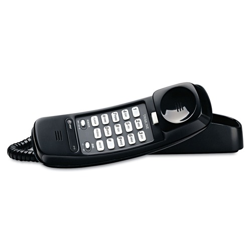 Office Phones & Accessories | AT&T 210B 210 Trimline Corded Telephone - Black image number 0