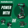 Impact Drivers | Metabo HPT WH36DCM MultiVolt 36V Brushless Lithium-Ion 4-1/2 in. Cordless Triple Hammer Bolt Impact Driver Kit with 2 Batteries (2.5 Ah) image number 11