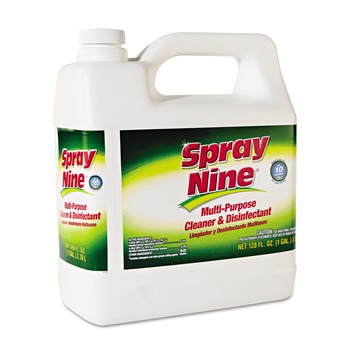 Spray Nine 26801 Heavy Duty Cleaner/degreaser/disinfectant, Citrus Scent, 1 Gal Bottle, 4/carton