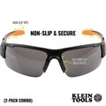 Safety Glasses | Klein Tools 60173 PRO Semi-Frame Safety Glasses Combo Pack image number 4
