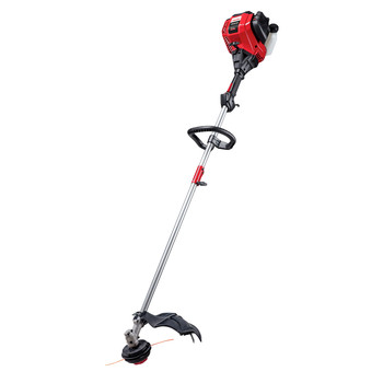 STRING TRIMMERS | Troy-Bilt TB304S 17cc 17 in. Gas 4-Cycle Straight Shaft String Trimmer with Attachment Capability