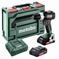 Metabo US50THCOMBOKIT 50th Anniversary 18V Brushless Lithium-Ion Cordless Hammer Drill and Impact Driver Combo Kit (2 Ah) image number 1