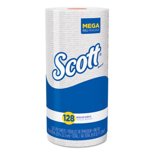 Scott 41482 11 in. x 8.75 in. Kitchen Roll Towels (128/Roll 20 Rolls/Carton) image number 0