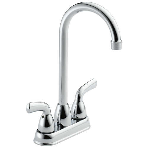 Delta B28910LF 2-Handle Bar / Prep Faucet (Chrome) image number 0