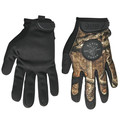 Work Gloves | Klein Tools 40209 Journeyman Camouflage Gloves - Large image number 0