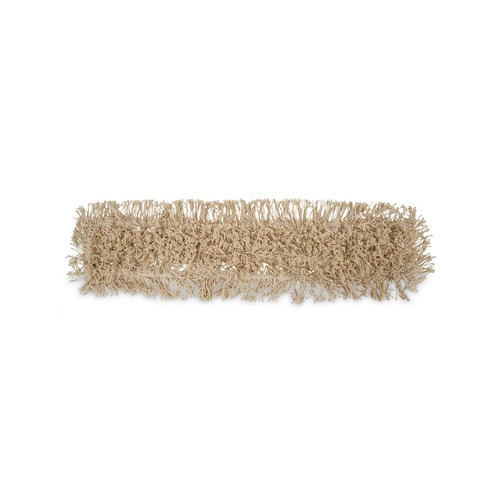 National Tradesmen Day | Boardwalk BWK1336 Industrial Hygrade Cotton 36 in. x 5 in. Dust Mop Head - White image number 0