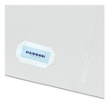 New Arrivals | Avery 47991 11 in. x 8.5 in. 40 Sheet Capacity Two-Pocket Folder - White (25/Box) image number 3